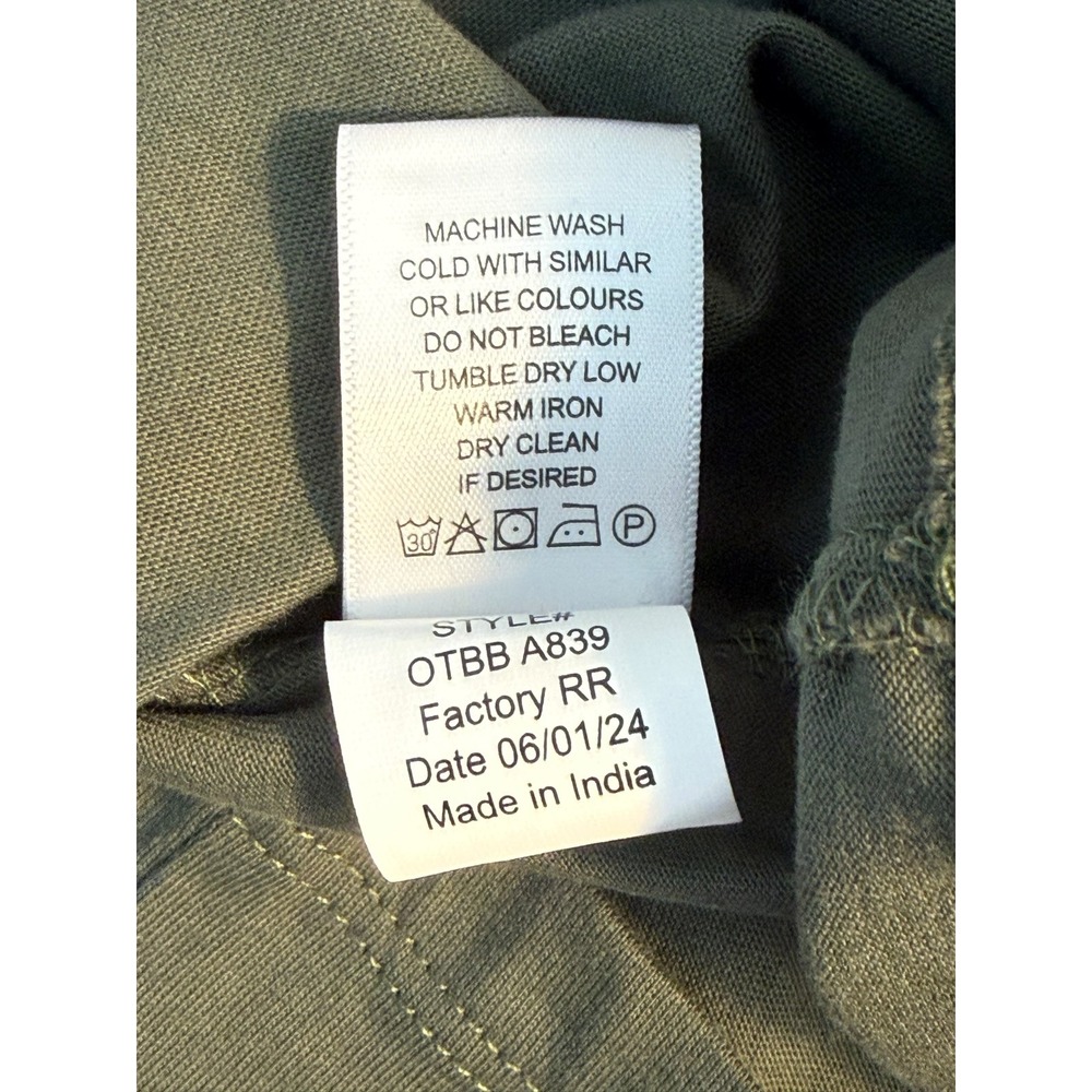 Cactus Boys Olive Green Everyday Smiling 24/7 Graphic Relaxed Fit T-Shirt 11/12 - Picture 8 of 8